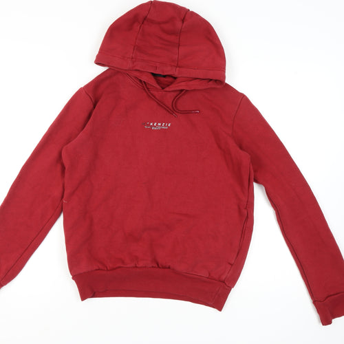 McKenzie Unisex Red Pullover Hoodie M