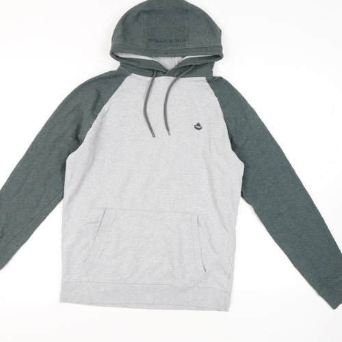 Saltrock Men's Grey Pullover Hoodie, Size S