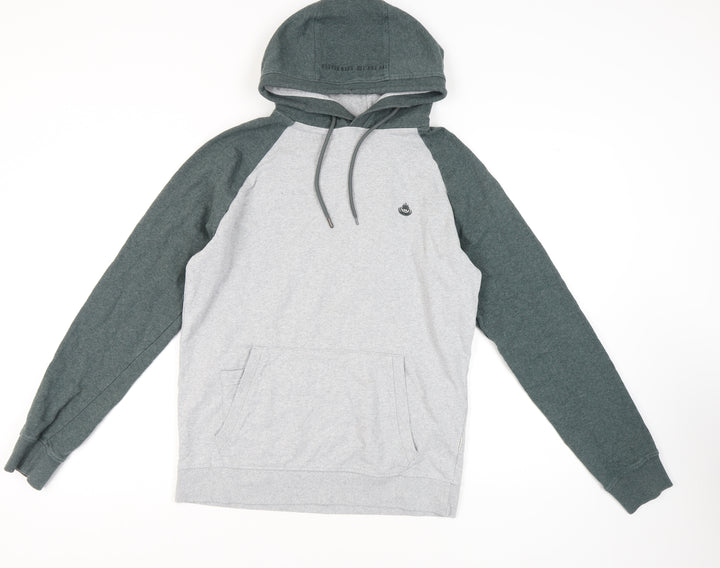 Saltrock Men's Grey Pullover Hoodie, Size S
