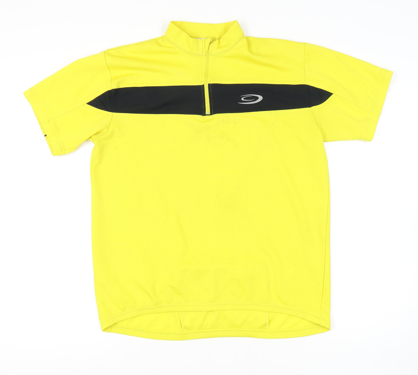 Crane Sports Men's Yellow Cycling Jersey XL
