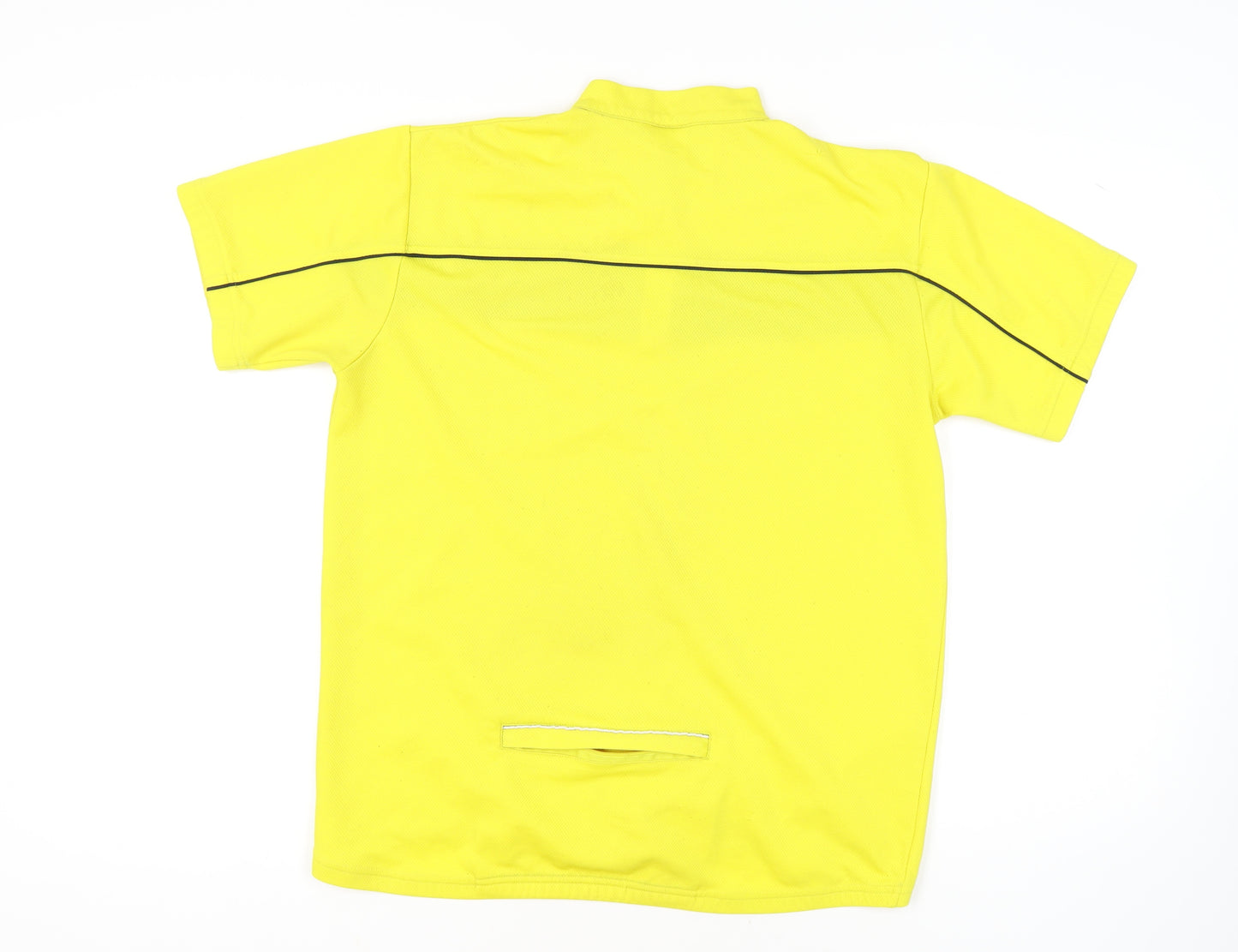 Crane Sports Men's Yellow Cycling Jersey XL