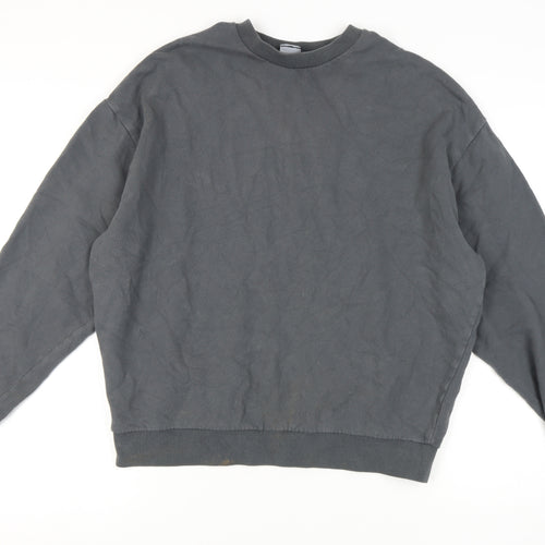 ASOS Women's Grey Pullover Sweatshirt, M