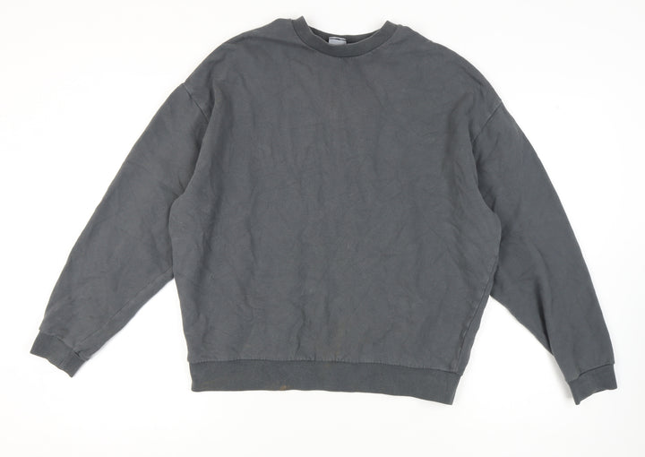 ASOS Women's Grey Pullover Sweatshirt, M
