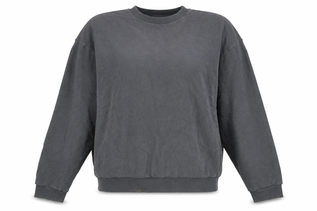 Front view of ASOS Women's Grey Pullover Sweatshirt, M