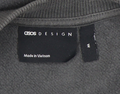 ASOS Women's Grey Pullover Sweatshirt, M