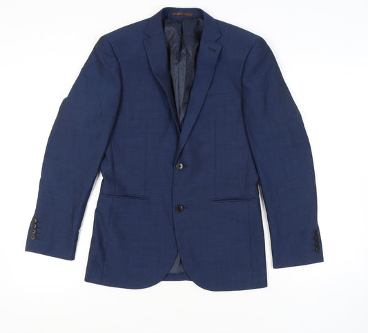 Next Men's Blue Blazer 36S Single-Breasted