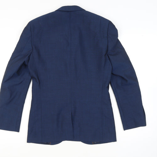 Next Men's Blue Blazer 36S Single-Breasted