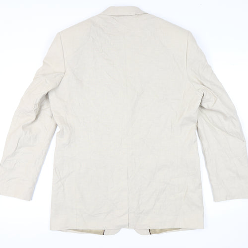 Butler & Webb Men's Beige Blazer 40R