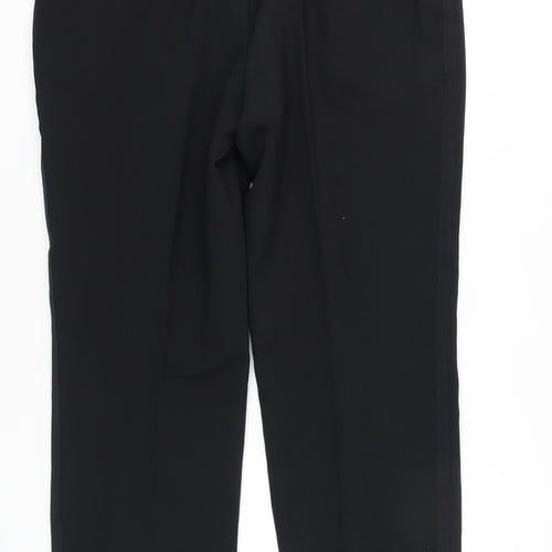 Greenwoods Classic Men's Black Trousers, Size 40