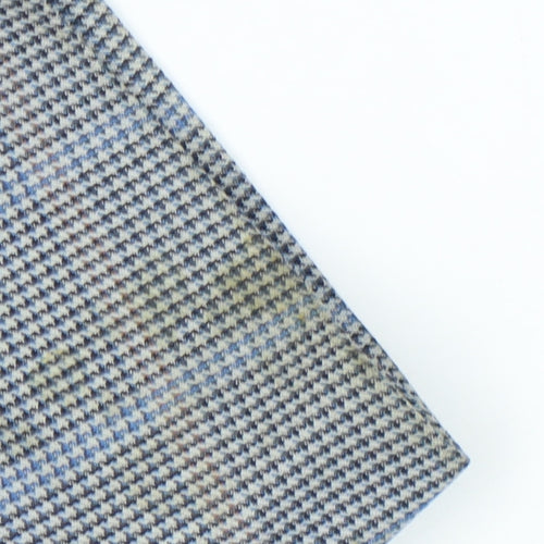 Marks and Spencer Men's Blue Check Blazer 46S