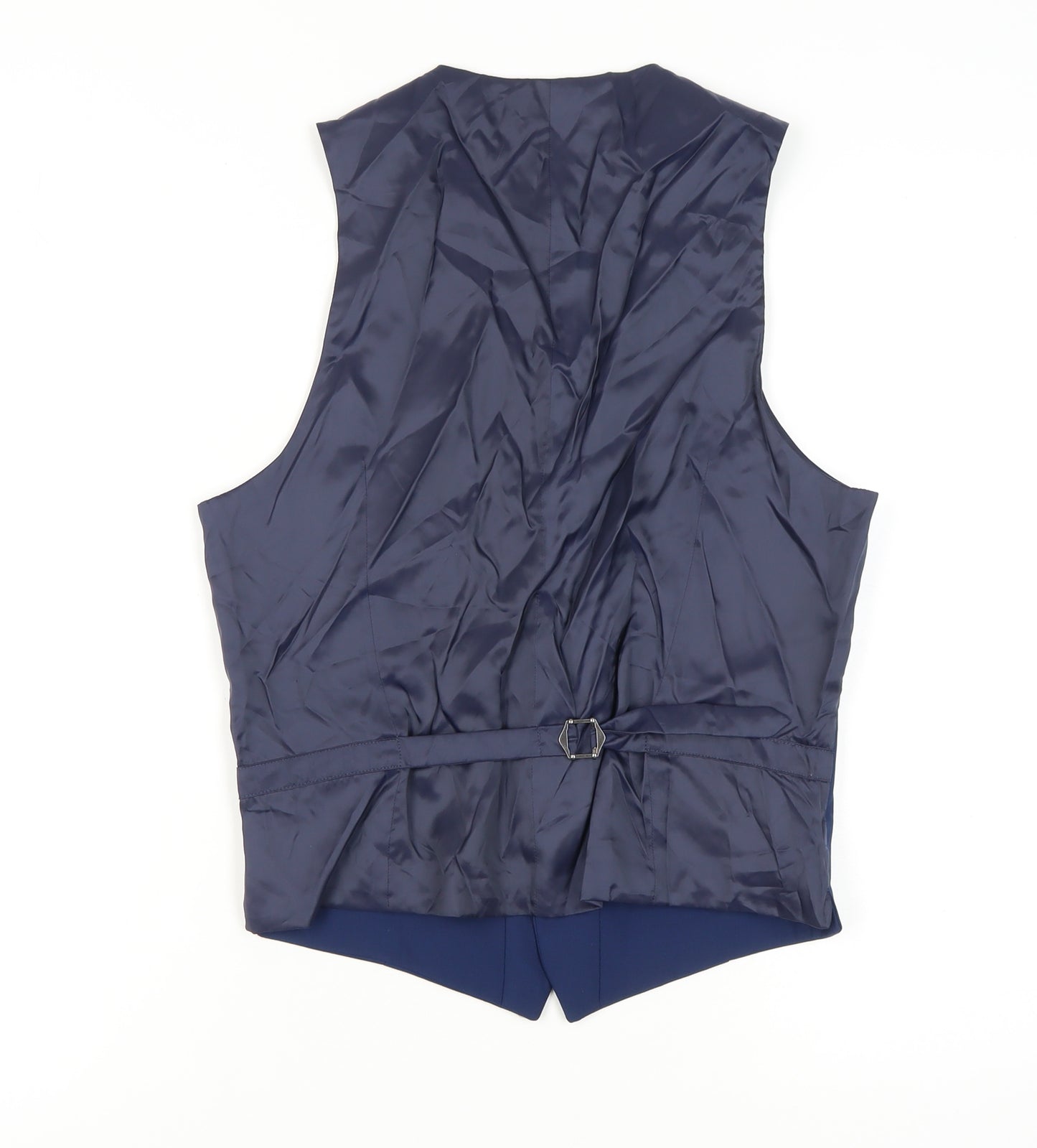 Marks & Spencer Men's Blue Waistcoat - 36-38 Regular Fit