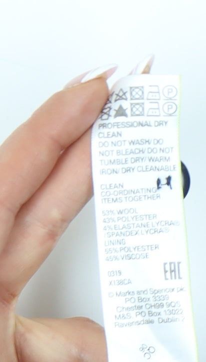 Marks & Spencer Men's Blue Waistcoat - 36-38 Regular Fit