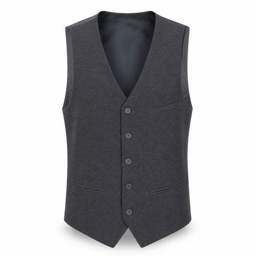 H&M Men's Grey Suit Waistcoat, Formal Wear 36R