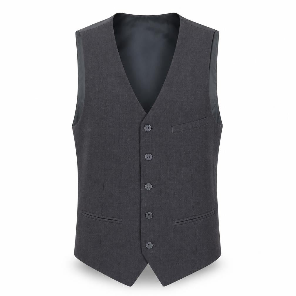 H&M Men's Grey Suit Waistcoat, Formal Wear 36R