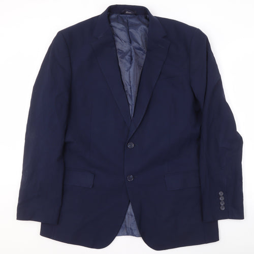 Marks and Spencer Men's Blue XL Regular Blazer