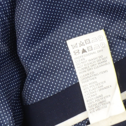 Marks and Spencer Men's Blue XL Regular Blazer