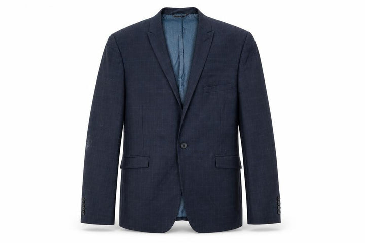 Burton Menswear London Men's Blue Jacket 42 Skinny Fit