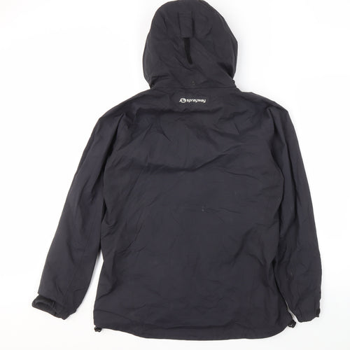 Sprayway Women's Black 3-in-1 Hooded Jacket Size 10