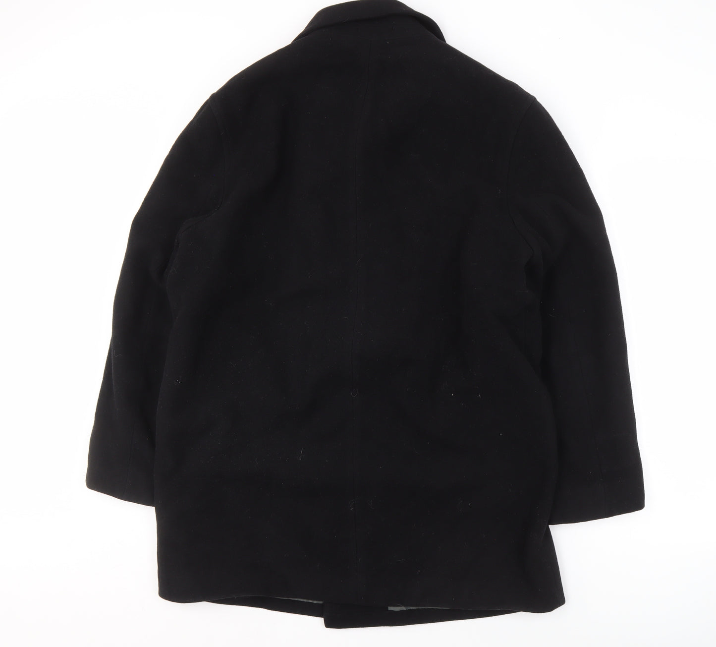 Willson Women's Black Wool Blend Pea Coat Size M