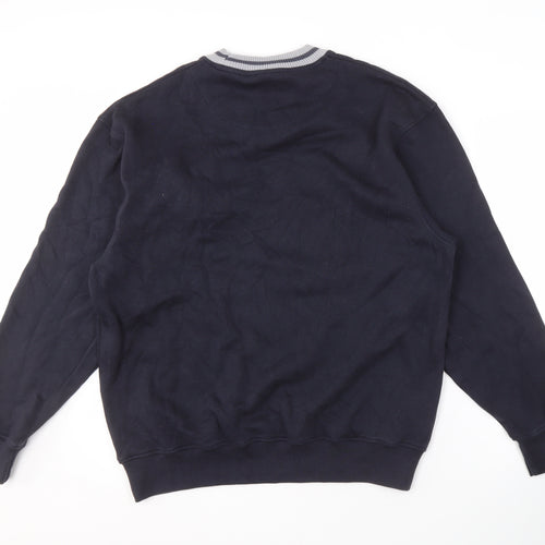 Chums Men's Blue Sweatshirt S Pullover Crew Neck