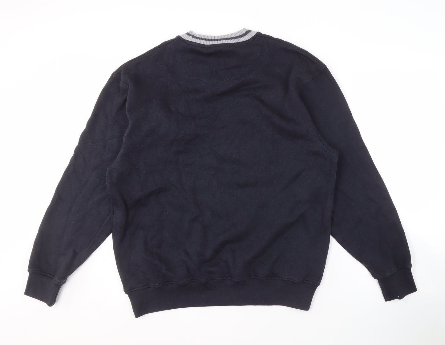 Chums Men's Blue Sweatshirt S Pullover Crew Neck