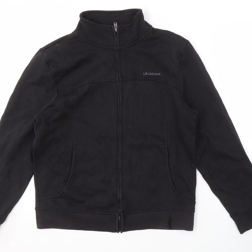 LA Gear Women's Black Full Zip Jacket Size 14