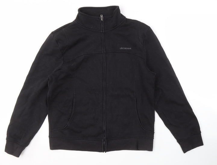 LA Gear Women's Black Full Zip Jacket Size 14