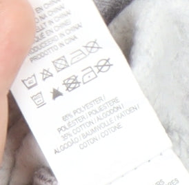 Harry Potter Unisex Adults Grey Striped Pullover Sweatshirt L