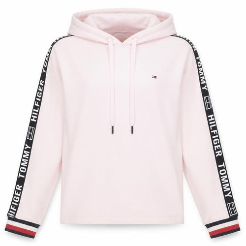 Tommy Hilfiger Women’s XS Pink Logo Pullover Hoodie