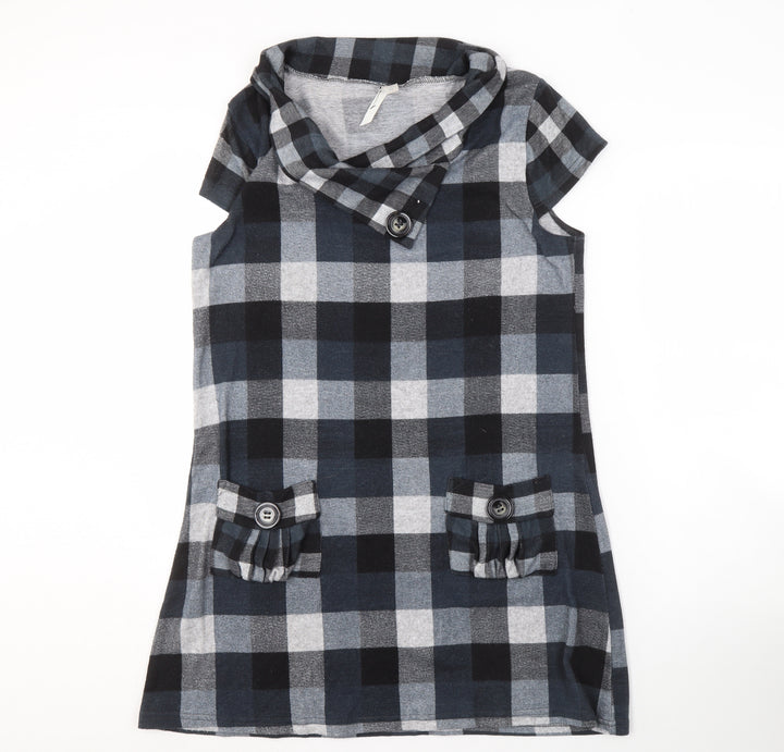 Stella Women’s Multicoloured Check Dress Size 14