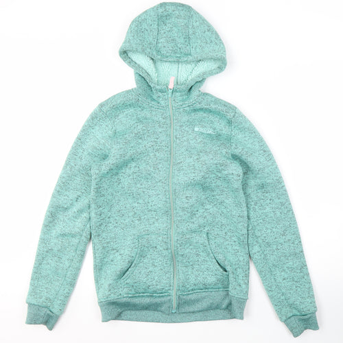 Mountain Warehouse Women's Green Fleece Hoodie 13