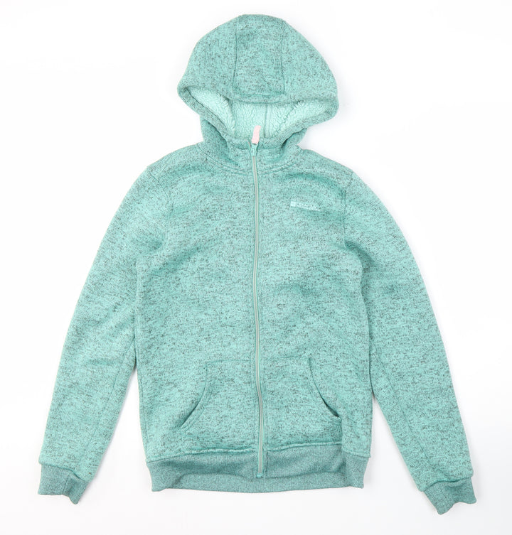 Mountain Warehouse Women's Green Fleece Hoodie 13