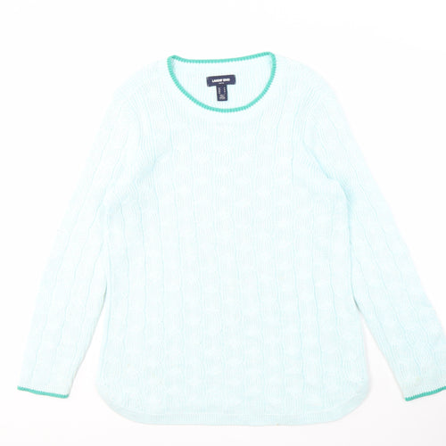 Lands' End Women's Blue Pullover Sweater, Size M