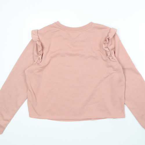 F.R.I.E.N.D.S Women's Pink Pullover Sweatshirt Size 14