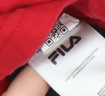 FILA Men's Multicoloured Logo T-Shirt XL