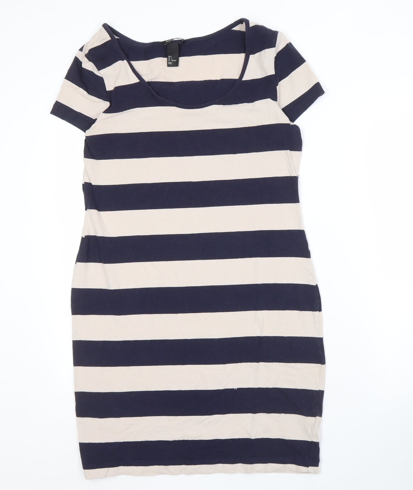 H&M Women's Multicoloured T-Shirt Dress L