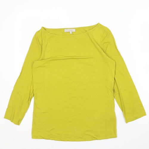 Hobbs Green Boat Neck Women's Top, Size S, Lightweight Casual