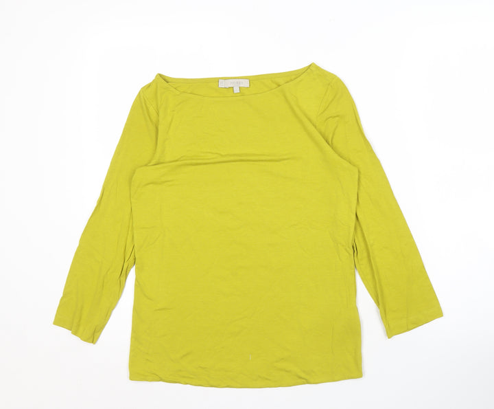 Hobbs Green Boat Neck Women's Top, Size S, Lightweight Casual