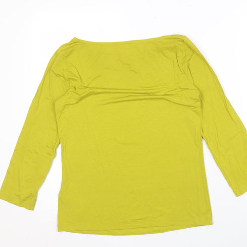 Hobbs Green Boat Neck Women's Top, Size S, Lightweight Casual