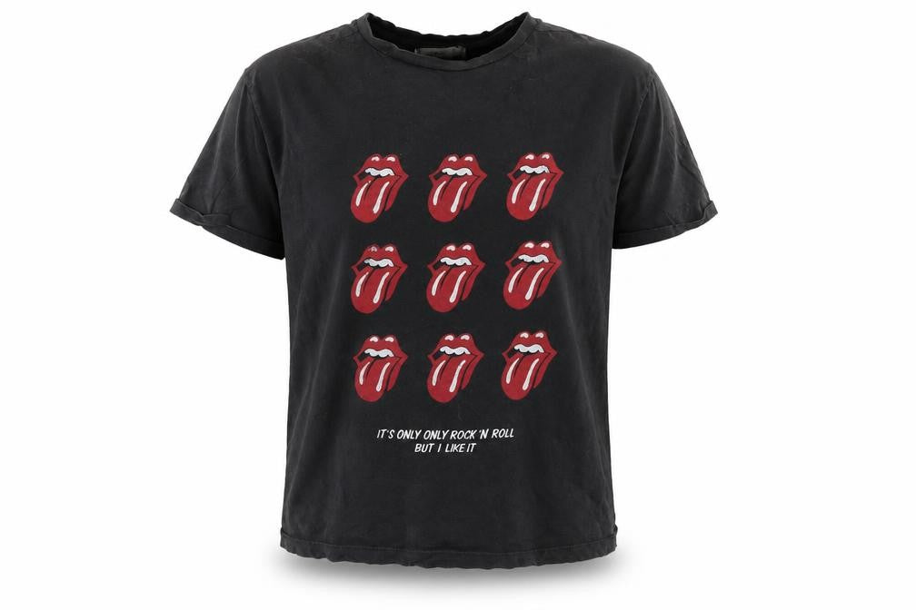 MNG Men's Black XS Rock Graphic T-Shirt