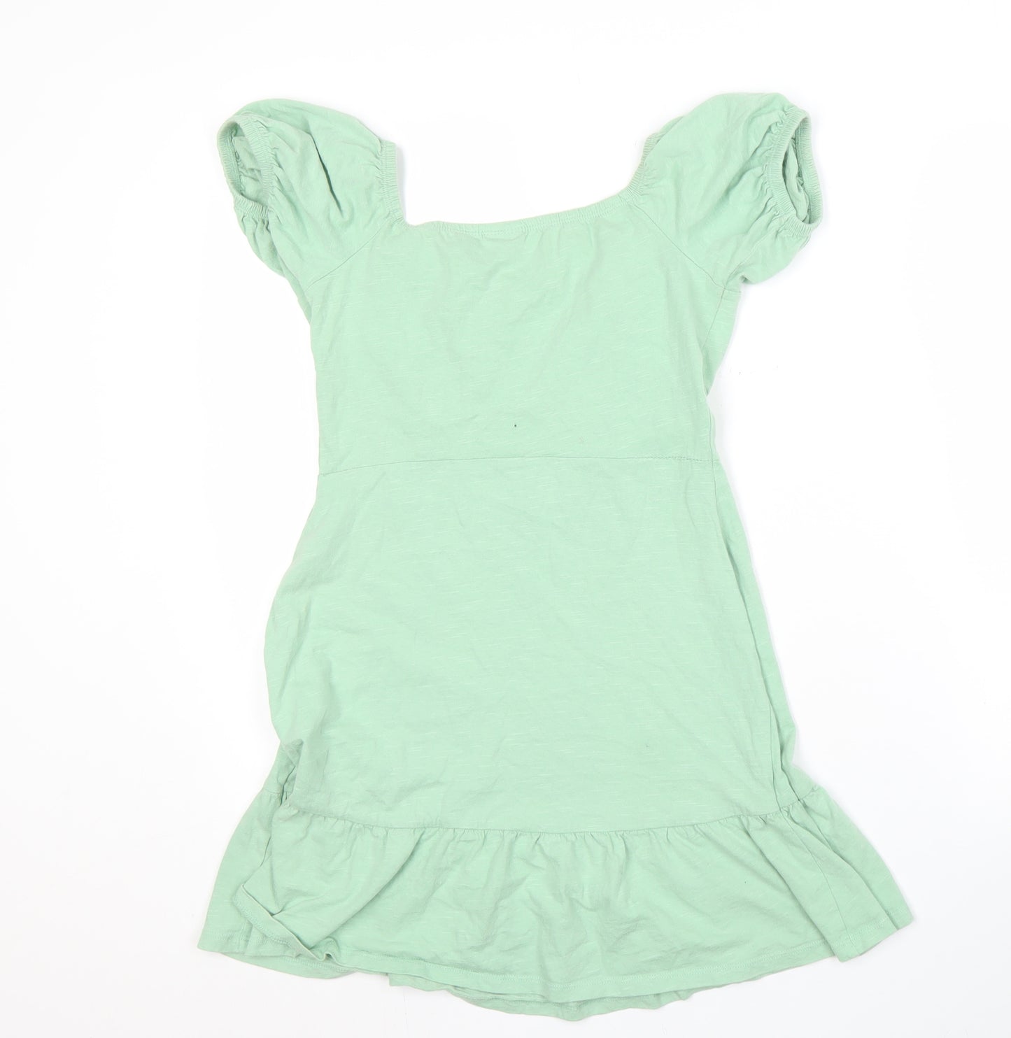 ASOS Women's Green A-Line Dress, Size 8, Casual Style