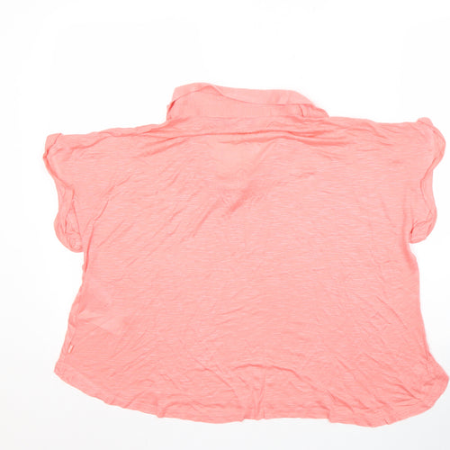 Regatta Women's Pink Collared Top Size 10, Casual Style