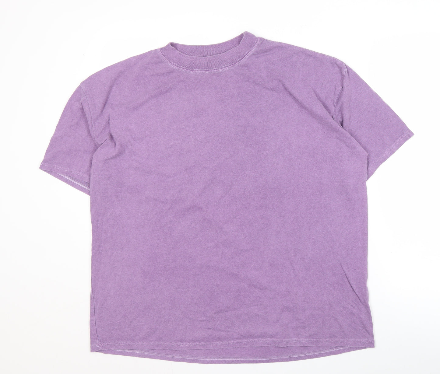 boohooMAN Men's Purple Medium Cosmic Moon T-Shirt