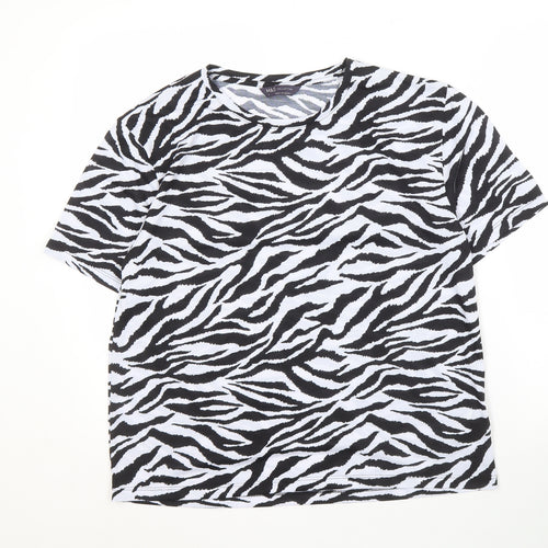 Marks & Spencer Women's Zebra Print T-Shirt Size 12