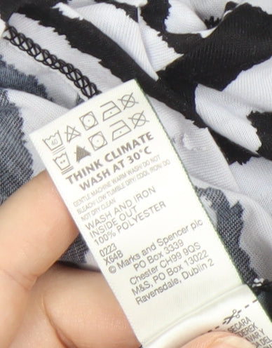 Marks & Spencer Women's Zebra Print T-Shirt Size 12