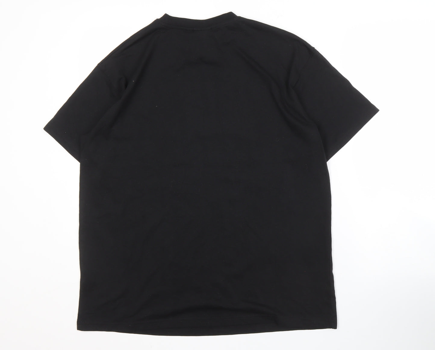 Traditional Craftwear Men's Black T-Shirt L Relaxed Fit