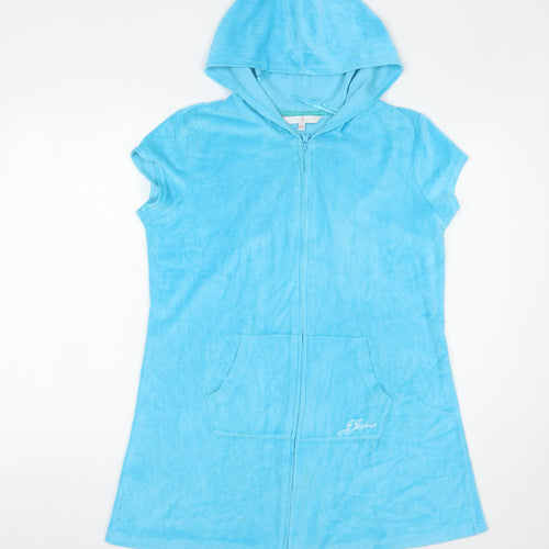 Jasper Conran Women's Blue Full Zip Hoodie Size 12