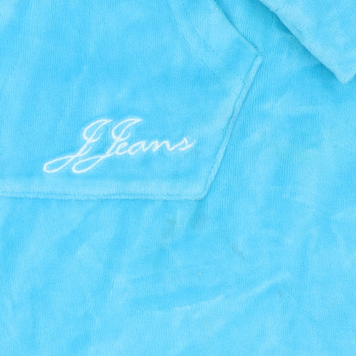 Jasper Conran Women's Blue Full Zip Hoodie Size 12