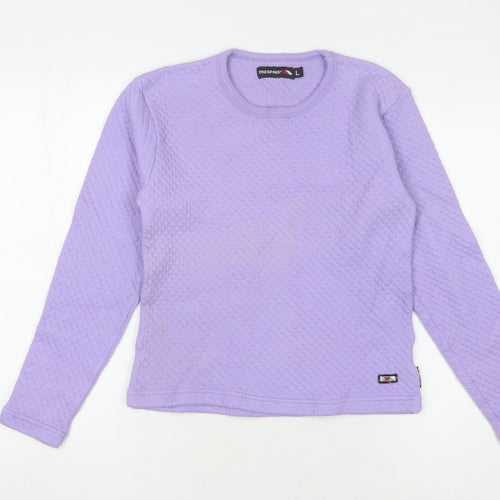 Trespass Women's Purple Pullover Sweatshirt L