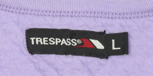 Trespass Women's Purple Pullover Sweatshirt L